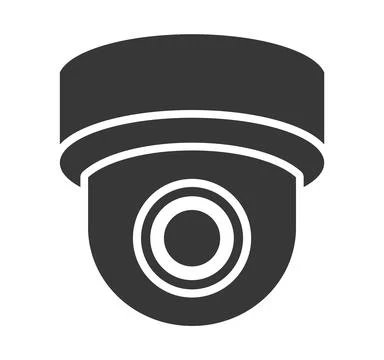CCTV security camera  sign icon . Security cameras in use symbol . Stock Illustration