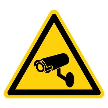 CCTV Security Camera Symbol Sign, Vector Illustration, Isolate On White Backg Stock Illustration