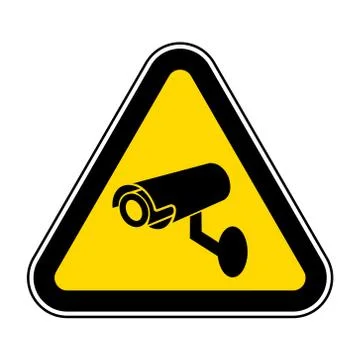 CCTV Security Camera Symbol Sign, Vector Illustration, Isolate On White Backg Ilustración de archivo