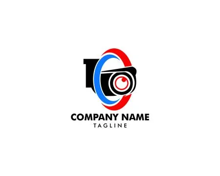 CCTV Security Logo Template Design Vector Stock Illustration
