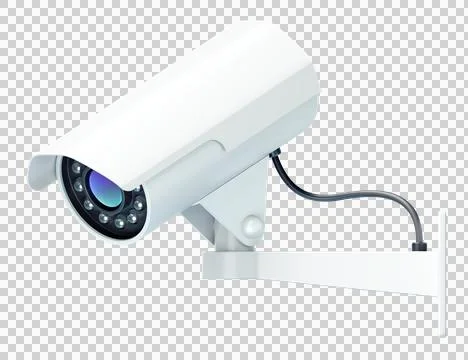 CCTV Surveillance Camera Illustrazione stock