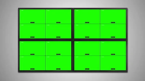 Cctv technology for video surveillance Stock Footage 89549051