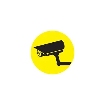 CCTV Vector icon design illustration Stock Illustration