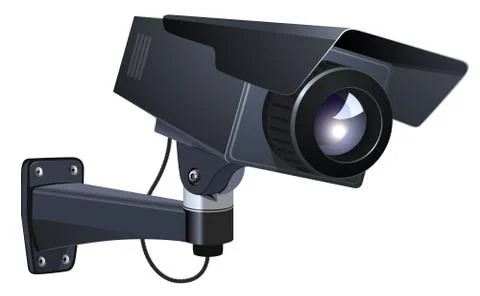 CCTV vector illustration Stock Illustration
