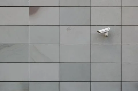 CCTV on a wall Stock Photos