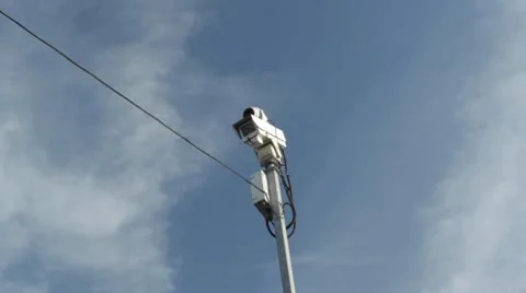 CCTV Zoom 2 Video stock 10608852