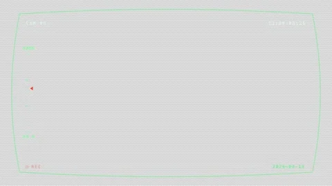 Cctv Zoom Level Ladder Security Overlay Alpha Channel Stock Footage 342719346