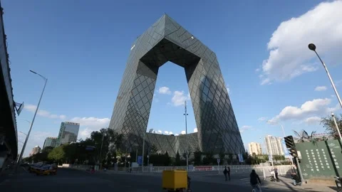 CCTV/CGTN Building Stock Footage 203090446