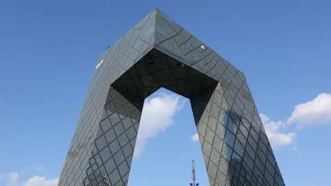 CCTV/CGTN Building Stock Footage 203090843