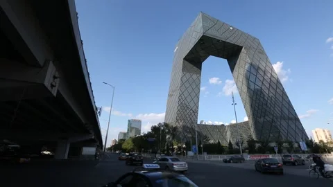 CCTV/CGTN Building Stock Footage 203090957