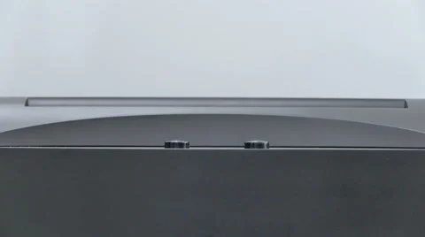 CD and DVD shredder Stock Footage 68860235