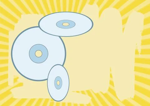 Cd background Stock Illustration