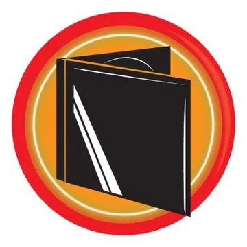 Cd Case Stock Illustration