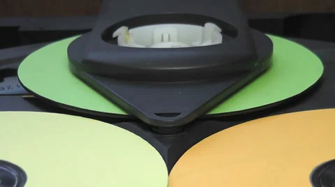 CD changer Stock Footage 29402572