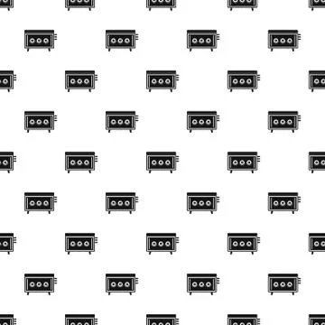CD changer pattern vector 库存插图