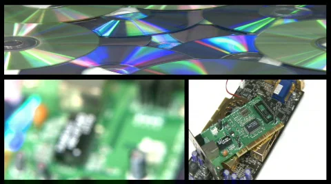 CD Circuit Board montage  Vidéo 331282