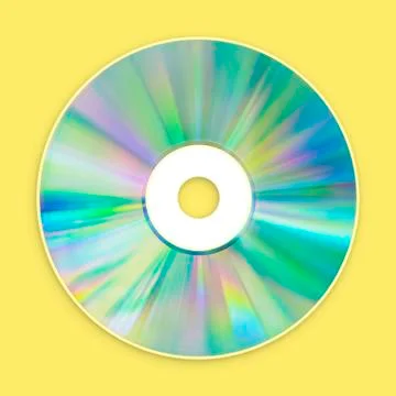 CD Compact Disk, DVD, Blu-ray, for Music, Movies and Data, close up &amp; isolated Stock Photos