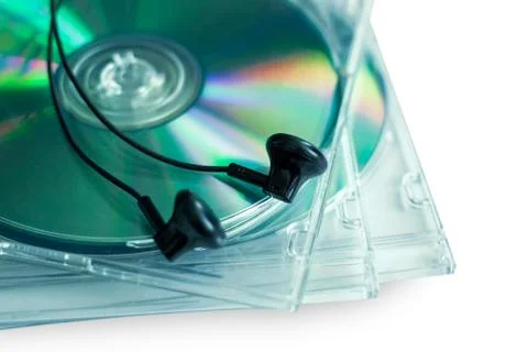 Cd disc for data storage Stock Photos