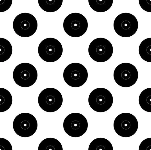 CD Disc Seamless Stock Illustration