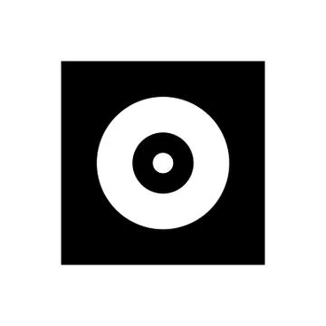 CD Disk Icon Stock Illustration