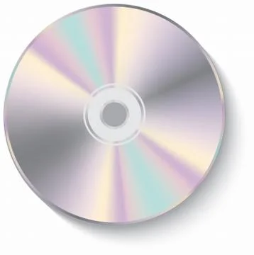 Cd disk Stock Illustration