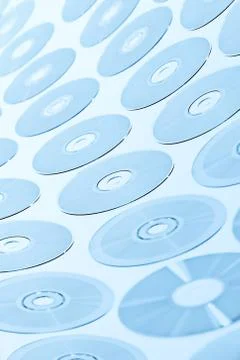 CD disks background Stock Photos