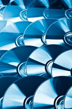 CD DVD background Stock Photos