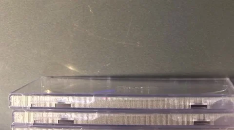 Cd - dvd boxes growing Stock Footage 1105121