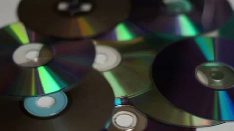 CD/ DVD Move Around Stock-Footage 34440056