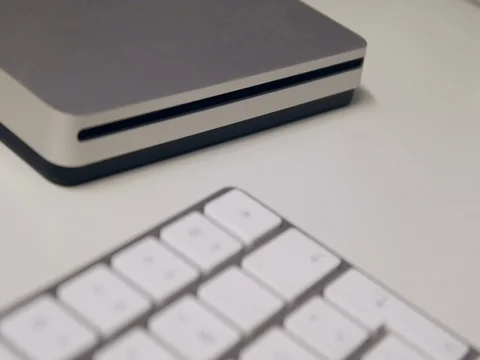 CD ejection from PC Stock Footage 82301232
