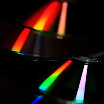 CD Farbspektakel Stock Photos