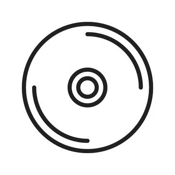 CD icon vector image. Suitable for mobile apps, web apps and print media. Stock Illustration