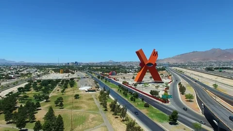 CD JUÁREZ drone Stock Footage 113229967