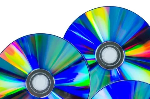 CD or compact disk Stock Photos