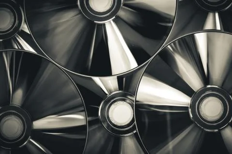 CD or compact disk Stock Photos