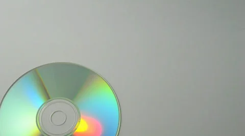 CD or DVD Stock Footage 23157904