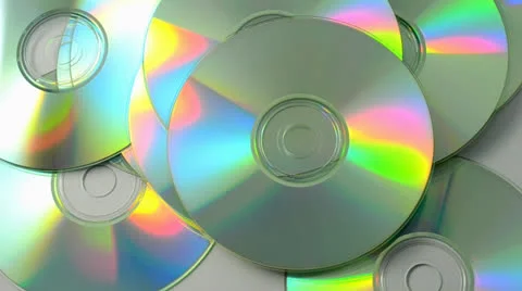 CD or DVD Stock Footage 23323467