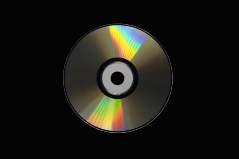 Cd or dvd storage data information technology Stock Photos