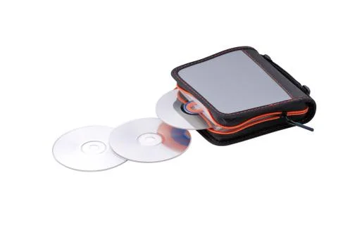 CD or DVD storage Stock Photos