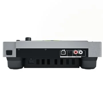 CD Player back view Stock Illustration