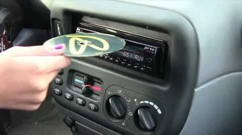 CD In Player Video stock 18009646