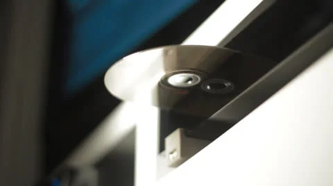 CD player opening and closing Stock Footage 24779500