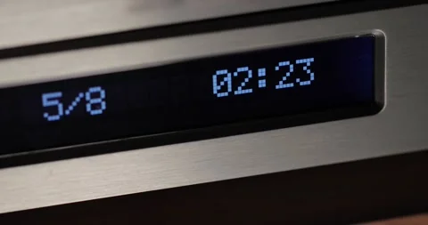 Cd player playing a disc Stock Footage 146425271