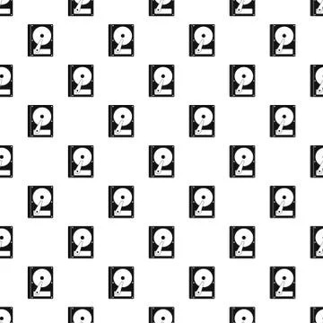 CD rom pattern, simple style Stock Illustration