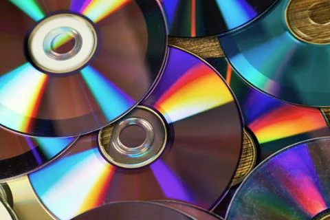 CD shiny background Stock Photos