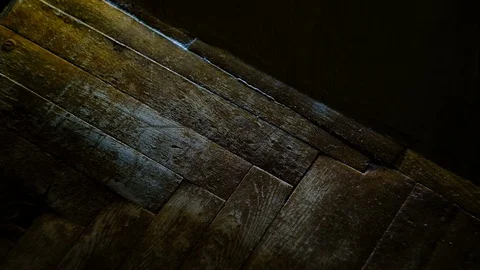 CD thrown to someone at the door Stock Footage 129703996