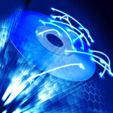 CD transfer graphic background 3d rendering イラスト素材