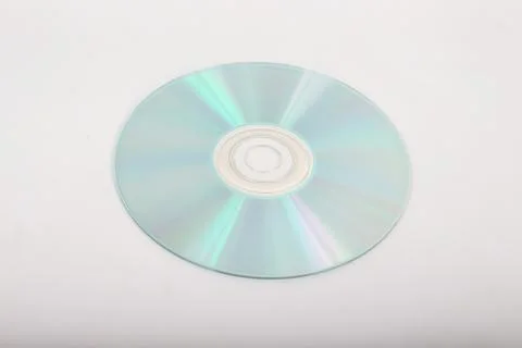 CD on a white background. Stock Photos