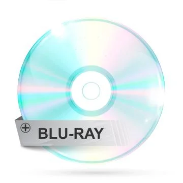 CD/DVD on white background, vector illustration Stock-Illustration