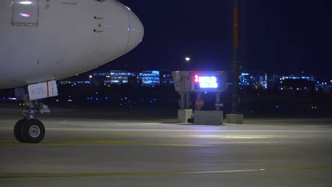 CDF 15 Rouge 767 Early Morning Nose and Sign Stock-Footage 76914053